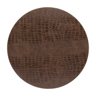 Day and Age Placemat Round - Caramel (38cm) 